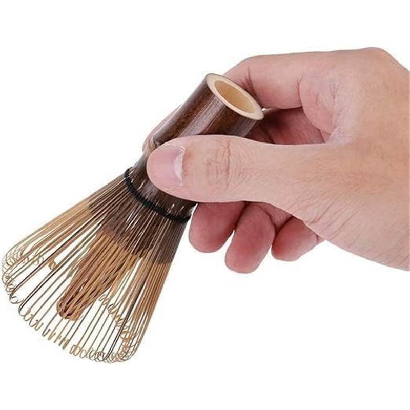 Yamamoto Taketakizayikuya Japanese Tea Utensil, Mini Chasen (Chasen), Black Bamboo