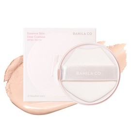 Vanilla Co. Banila Co Essence Skin Dew Cushion Foundation Refill 11.5g, 19 Soft Cream, 1 Piece / 바닐라코 에센스 스킨 듀 쿠션 파운데이션 리필 11.5g, 19소프트크림, 1개