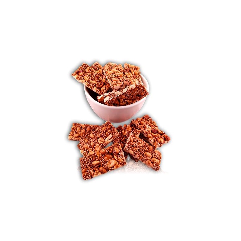 Palanqueta chica combinada de cacahuate y amaranto, 40 piezas, 11