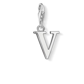 Thomas Sabo Charm Club Letters and Numbers 0196-001-12 Sterling Silver 925 Charm
