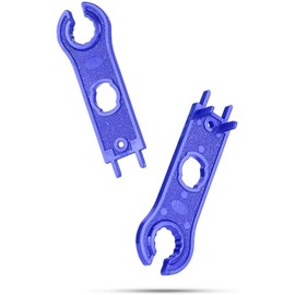 YUENWUZINIC MC4 Connector, Dedicated Tool, Spanner Wrench, Set of 2, For Solar, Solar Panels, Connections, Cables, Tightening, Disconnecting, Solar Panels, Tools, Power Generators, DIY Connectors
