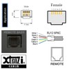 Xtenzi Amplifier Remote Bass Volume Control Knob XTBR22 Compatible with