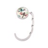 JISEN Portable Handbag Hanger Table Bar Purse Instant Swivel Top