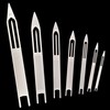 Fishing Netting Needle Shuttles Kit- 10Pcs Plastic Cast Net Mending
