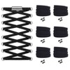 Widamin 6 Pairs of Elastic Shoelaces with Metal Closure, No