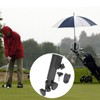 Qiilu Caddytek Umbrella Holder Universal Umbrella Holder for Golf Push