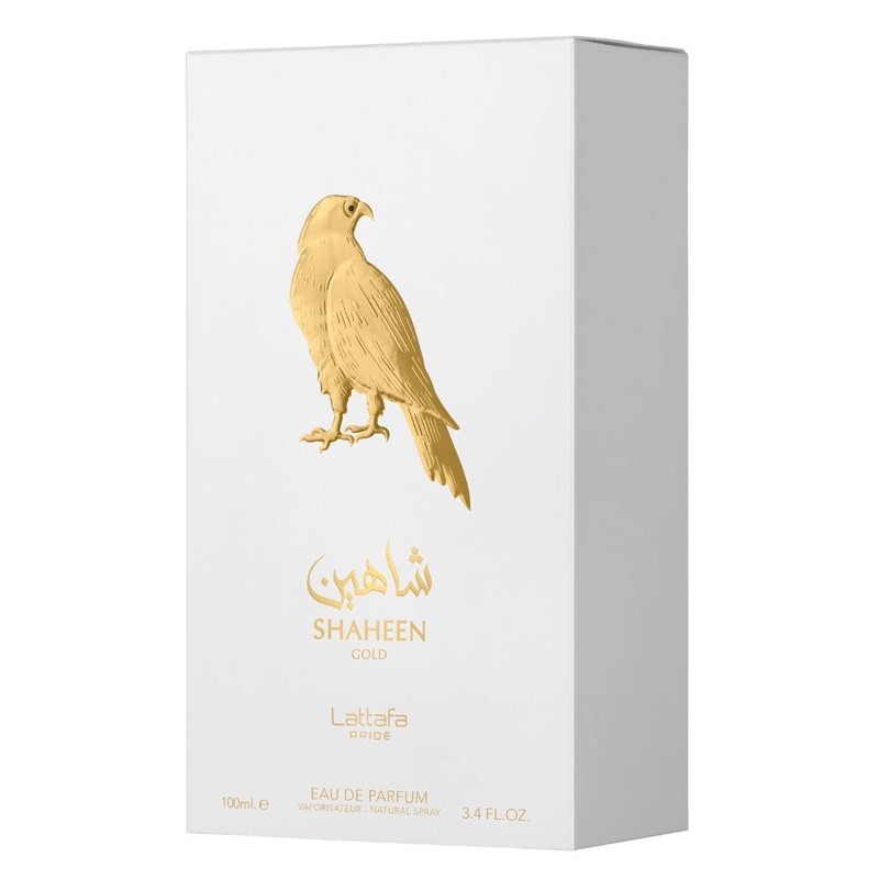 Lattafa Perfumes Shaheen Gold for Unisex Eau de Parfum Spray,