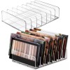 ProductDetailedDescriptionReference 보브캐롤 섀도 팔레트 정리함 아크릴 7섹션 분할 메이크업 클리어