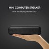 Nurdo Mini Computer Speaker Wired USB Desktop Stereo Speaker Audio