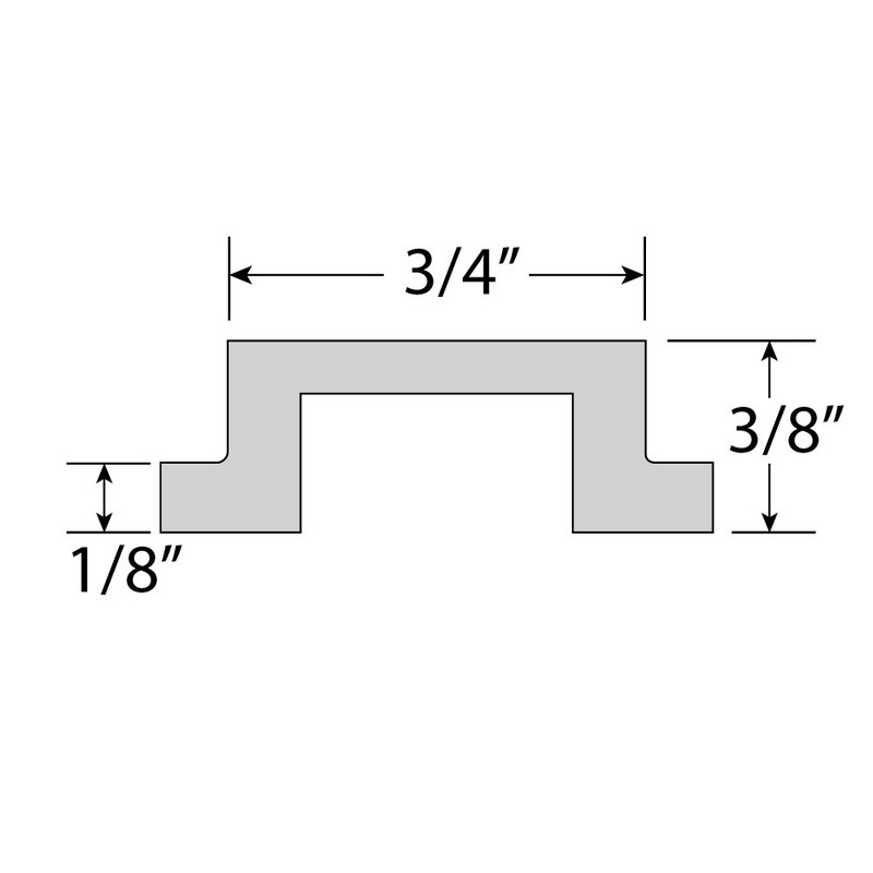 Peachtree Woodworking 32" ALUMINUM MITER T-BAR - PW1033