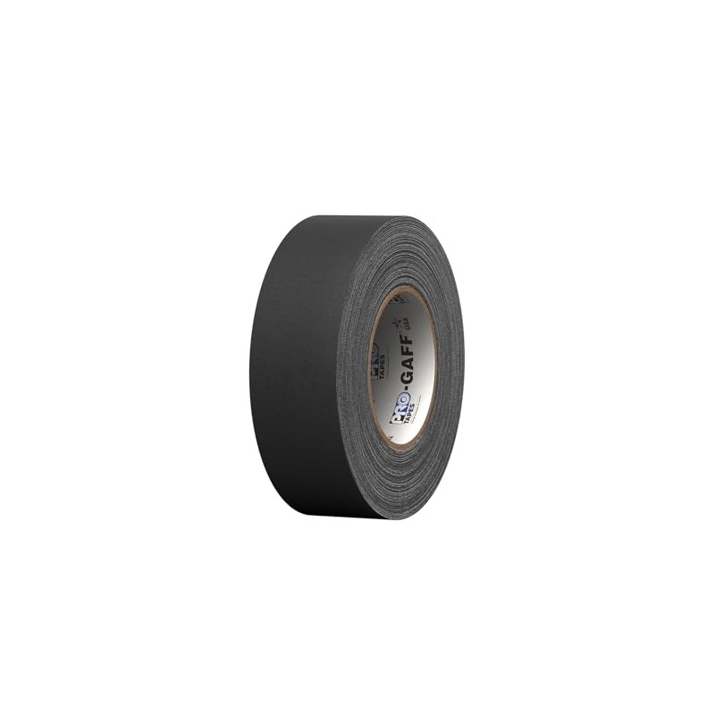 Pro Tapes Gaffer, color Negro, 2"