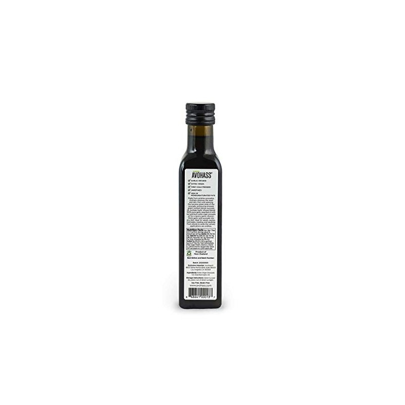 Avohass New Zealand Garlic Extra Virgin Avocado Oil 8.5 fl