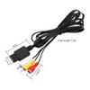 Zerone Cable compuesto AV de 1,8 metros compatible con consola