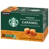 Starbucks Flavored Coffee K-Cup Pods, Caramel Flavored Coffee, Made without