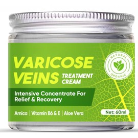 Varicose Veins Treatment for Legs, Varicose Veins Treatment Cream Improves Blood Circulation, Reduces Varicose Veins and Heaviness, 60 ML