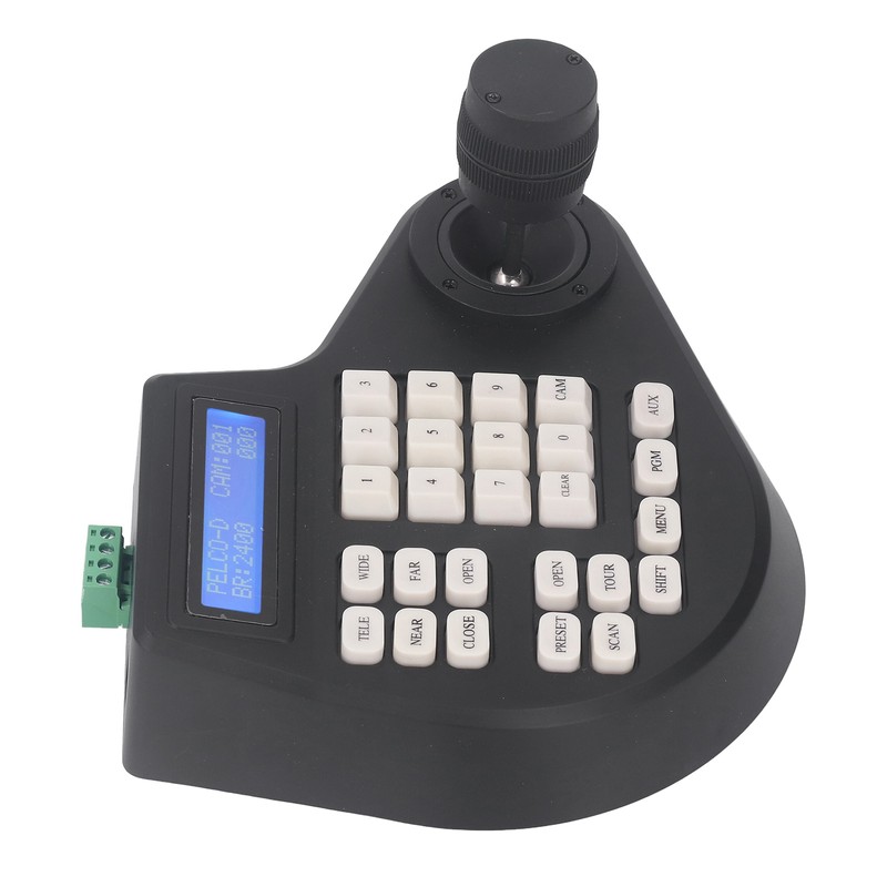 PTZ Pan Tilt Keyboard Controller Analog Coaxial Dome Camera Controller