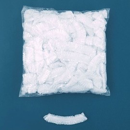 Hair cap shower cap transparent disposable dyed hair vinyl 5ea