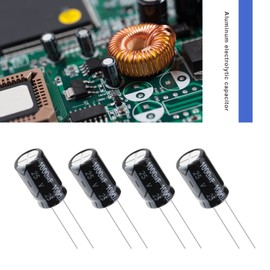 50 Stück Elektrolytkondensatoren aus Aluminium 1000uf ± 20% 25V Zubehör für Reparatur von LCD Fernsehern Hauptplatinen LCD Displays Motherboards