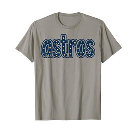 Retro Astros Vibes Starry Aesthetic Gift For Men Women Kids T-Shirt