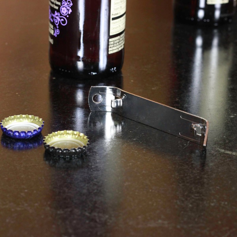 Chef Craft Select Durable Plated Iron Bottle Opener, 4.5 inches