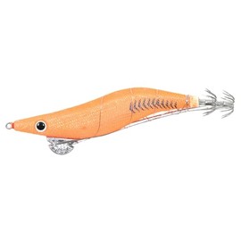 MARUSHINGYOGU Dragon Bait Winding Egi Mackina No. 3 (Approx. 0.6 oz (16 g), Orange (Luminous Light)