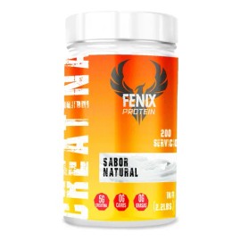 Creatina Monohidratada 1kg Fenix Protein 200 Servicios                                                                                                