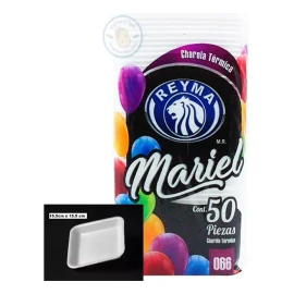 Reyma Plato 066 Charola Desechable Termico Reyma 50 Piezas