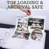 Samsill Scrapbook Refill Pages 12x12 Inch, 100 Pack, Fits 3