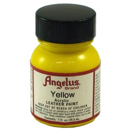 Angelus Acrylic Leather Paint-1oz.-Yellow