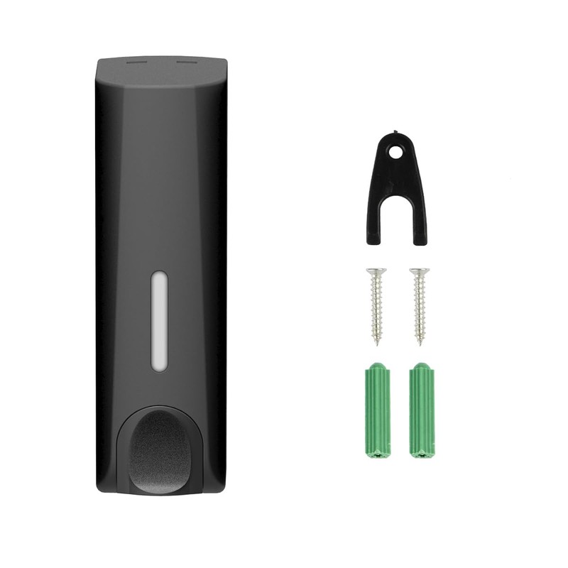Soap Dispenser Shower Gel Shampoo Conditioner ABS Wall Mount 350ml