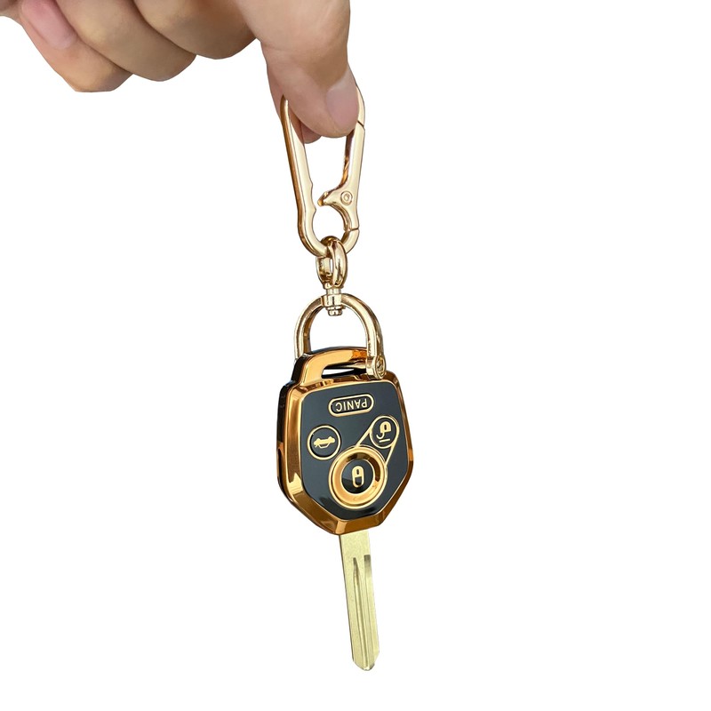 QIXIUBIA for Subaru Key Fob Cover Smart Key Shell with