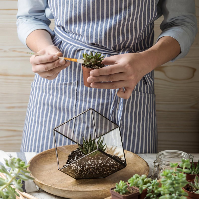 GANAZONO Plant Pollinator Tool 8Pcs Hand Pollinating Brushes for Indoor