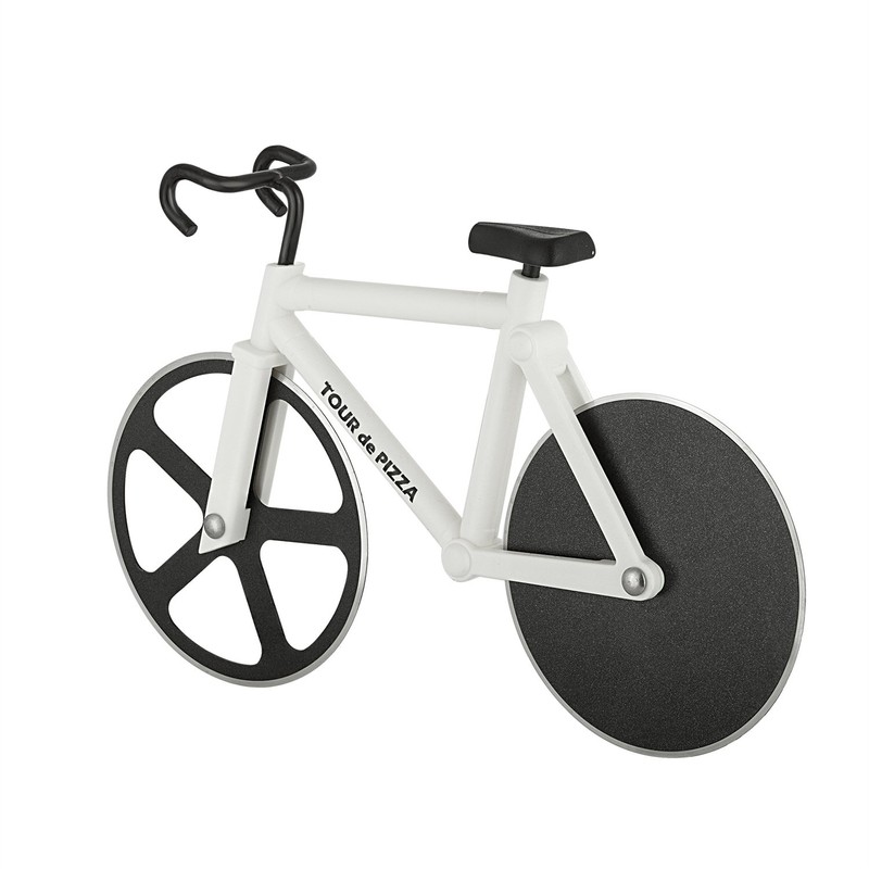 Bicycle Pizza Cutter - TOUR de PIZZA - Dual Stainless