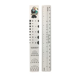 Toucan Pediatric Fixation Stick | 6 Inches | LEA Symbols | LEA Numbers | HOTV Letters