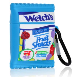 Oqplog for AirPod 2/1 Case Food Design Cover for AirPods Silicone Cases Air Pods Cute Funny Cartoon 3D Kawaii Fun Soft Designer Unique Fashion Cool Pretty for Girls Boys Teen Girly (Fruit)