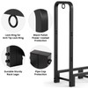 Amagabeli 5ft Firewood Log Rack Outdoor Heavy Duty Logs Holder