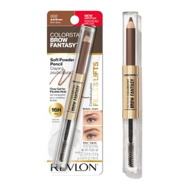 Lápiz y gel para cejas Revlon Colorstay Brow Fantasy tono Soft Brown                                                                                  