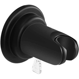 Original StoneStream Suction Showerhead Holder, Adjustable, Relocatable, and Removable Handheld Showerhead Holder, Black