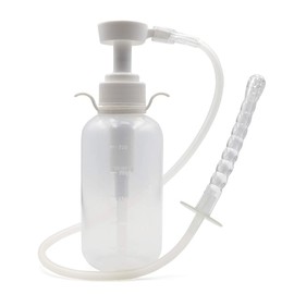 Multi-Purpose Cleansing Pump 10.1 fl oz (300 ml) (1 60 cm tube, 3 replacement heads), Manual Pump Type, Delicate Zone Care