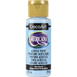 DecoArt Acrylic Paint for Arts and Crafts, Blue Haven, One Size