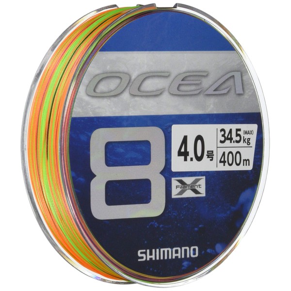 Shimano Osia 8 LD-A81S Fishing Line, 138.1 yd (400 m),