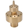 Copper Double Column Fountain Nozzle Music Fountain Landscape Scenery Nozzle