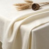 Beige Table Cloths for 6 Foot Rectangle Tables 55 x