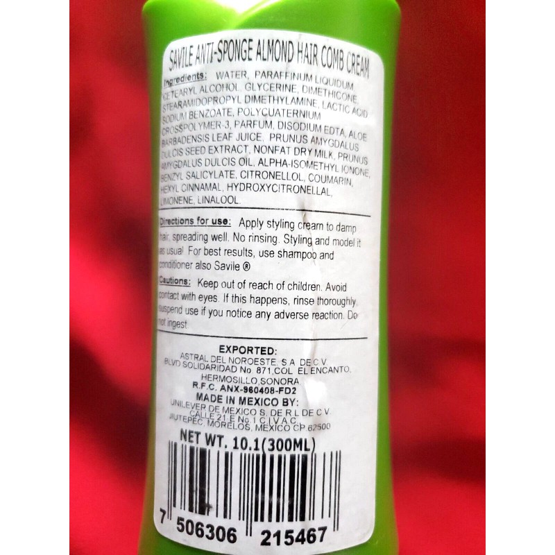 unievar 2 PACK LEAVE IN CONDITIONER /PULPA DE SAVILA LECHE