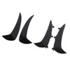 Rear Bumper Spoiler Air Vent Cover, Scratch Resistant Left Right