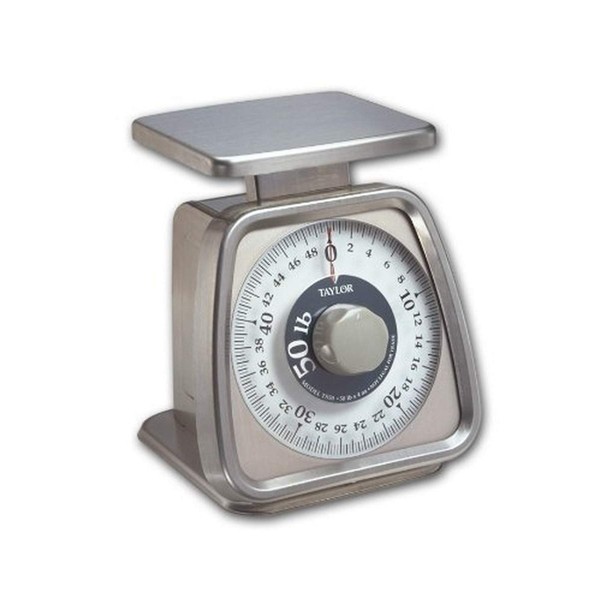 Taylor Stainless Steel Analog Portion Control Scale (50-Pound)