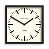 JONES CLOCKS® Box Railway wall Clock | Square Station Clock
