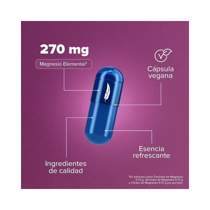 Suplemento Alimenticio Birdman Magnesium Mezcla 90 Cap