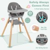Costway 6 in 1 Convertible Baby High Chair & Junior