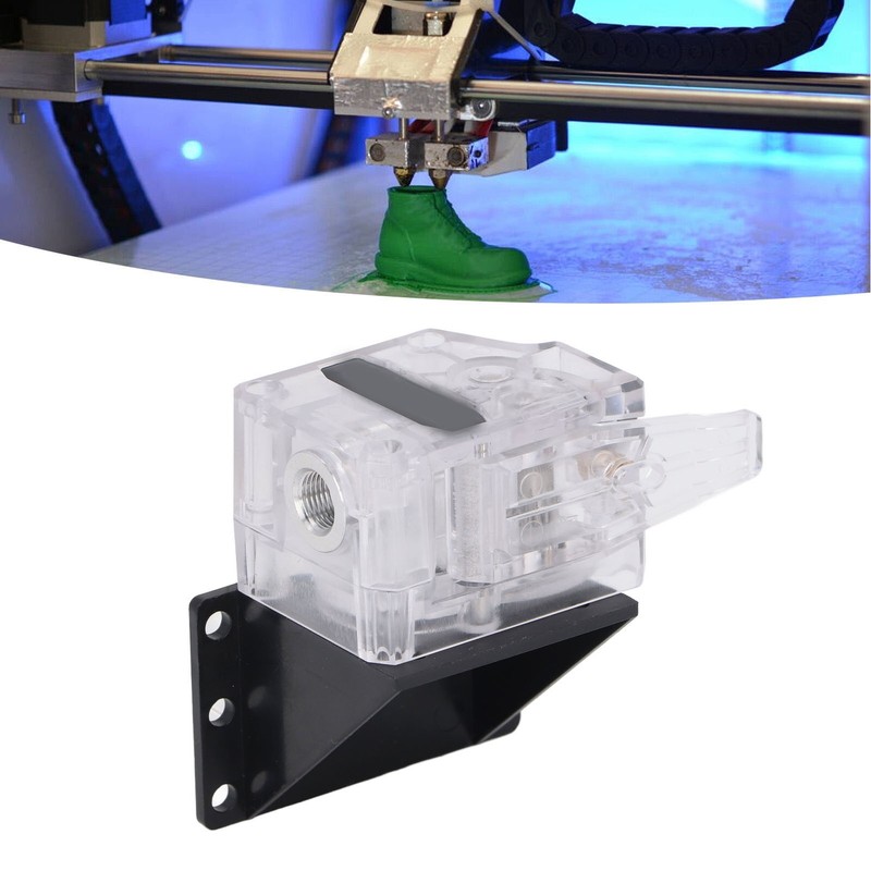 Transparent Dual Gear Dual Drive Extruder Kit for Ender 3